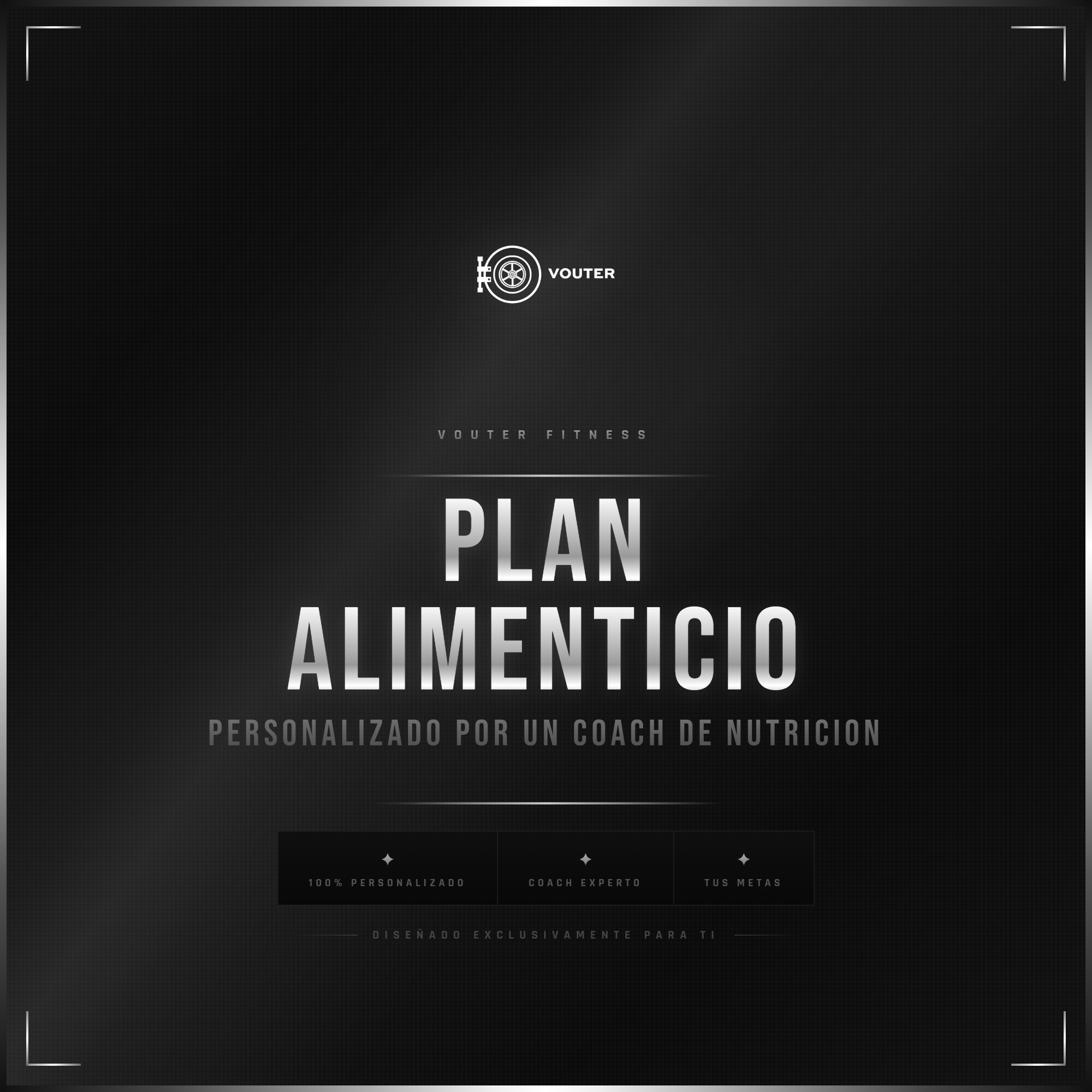 Custom meal plan (personalized by a Nutrition Coach)