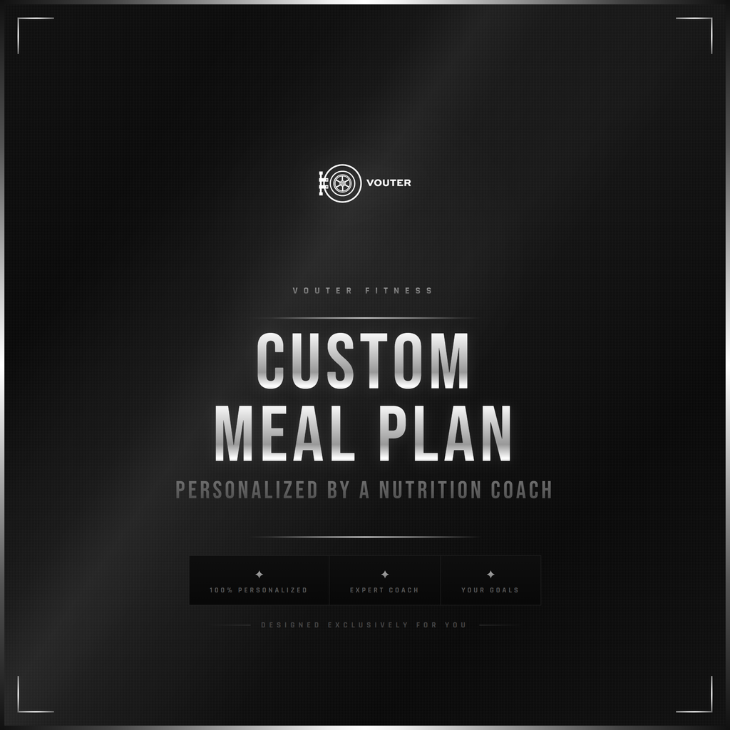 Custom meal plan (personalized by a Nutrition Coach)
